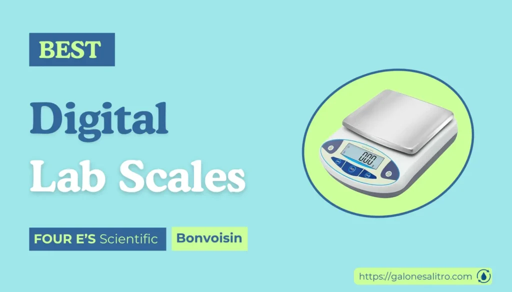 Best Digital Lab Scales for Chemistry & Engineering 0.001g vs 0.01g FOUR E’S Scientific Bonvoisin 500g × 0.001g Ohaus Scout