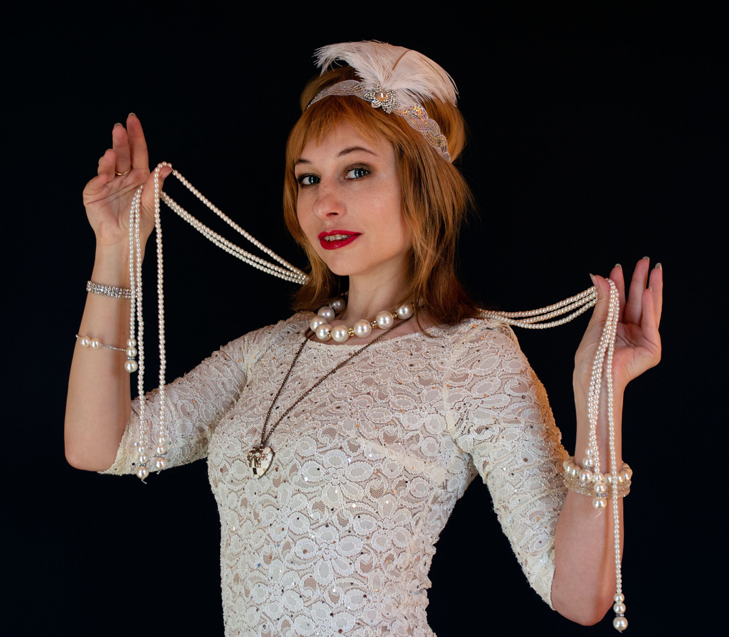 flapper girl makeup