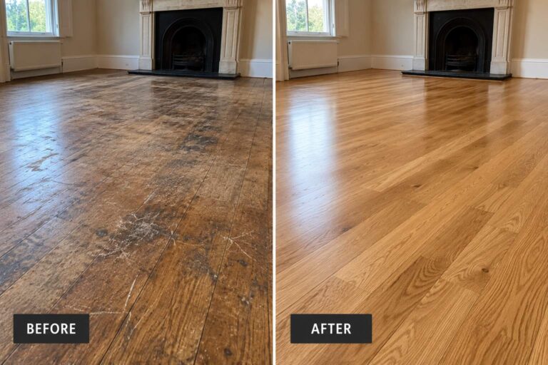Over 98% Dustless Floor Sanding Services