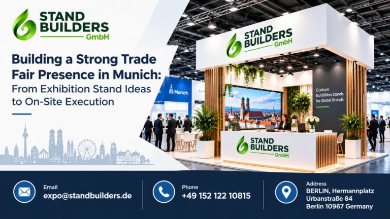 Building a Strong Trade Fair Presence in Munich: From Exhibition Stand Ideas to On-Site Execution